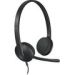 Obrázok pre výrobcu Logitech Headset Stereo H340/ drátová sluchátka + mikrofon/ USB/ černá