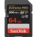 Obrázok pre výrobcu SanDisk SDXC 64GB Extreme PRO (200 MB/s triedy 10, UHS-I U3 V30)