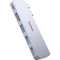 Obrázok pre výrobcu Baseus Dokovací stanice Ultra Joy 5v1 (USB-C PD, 3xUSB 3.0, HDMI) šedá