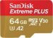 Obrázok pre výrobcu SanDisk Extreme PLUS microSDXC 64GB 200MB/s + ada.