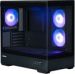 Obrázok pre výrobcu Zalman skříň P30 Black / miniT / 3x120mm fan ARGB / USB 3.0 / USB-C / temperované sklo / černý