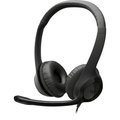 Obrázok pre výrobcu Logitech H390 USB-C Headset - MIDNIGHT BLACK