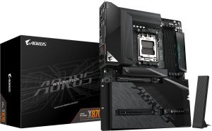 Obrázok pre výrobcu GIGABYTE MB Sc AM5 X870 AORUS STEALTH, AMD X870, 4xDDR5, 1xHDMI, 2xUSB4, WiFi