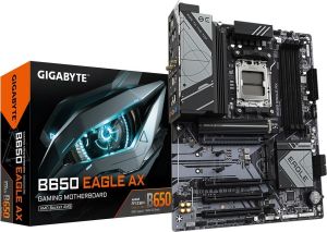 Obrázok pre výrobcu GIGABYTE MB Sc AM5 B650 EAGLE AX, AMD B650, 4xDDR5, 1xDP, 1xHDMI, ATX