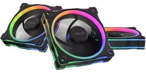 Obrázok pre výrobcu ASUS PRIME MR120 FAN ARGB BLACK 3IN1 set 3x ventilátor 120mm