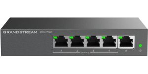 Obrázok pre výrobcu Grandstream GWN7700P Unmanaged Network Switch 5 portů / 4 PoE out