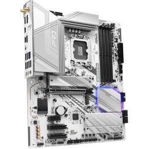 Obrázok pre výrobcu ASRock Z890 Pro RS WiFi White / Intel Z890 / LGA1851 / 4x DDR5 / 4x M.2 / HDMI / DP / 2x Thunderbolt 4 / WiFi / ATX