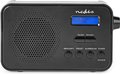 Obrázok pre výrobcu NEDIS přenosné rádio/ DAB+/ FM/ 1.3 "/ napájení z baterie/ digitální/ 3.6 W/ budík/ časovač vypnutí/ černé