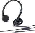 Obrázok pre výrobcu Genius headset - HS-M200C, sluchátka s mikrofonem single jack