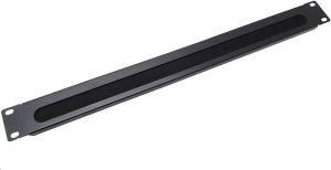 Obrázok pre výrobcu 19" vyvazovací panel 1U s kartáčem, černý