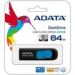 Obrázok pre výrobcu ADATA 64GB USB kľúč DashDrive Value UV128 USB 3.0, čierno-modrý