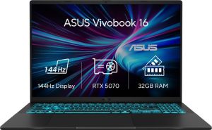 Obrázok pre výrobcu ASUS V16 V3607VP-RP028W /7-240H/16" WUXGA/ 32GB/1TB/ RTX 5070/W11H/Black