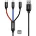 Obrázok pre výrobcu Baseus datový kabel 3v1 microUSB+Lightning+USB-C 1,2m 3,5A
