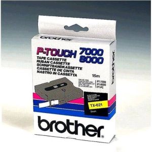 Obrázok pre výrobcu Brother - TX-621, žlutá / černá (9mm)