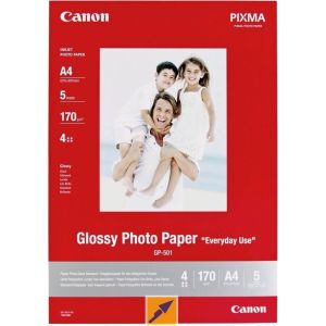 Obrázok pre výrobcu Canon GP-501, 10x15 fotopapír lesklý, 5 ks, 170g