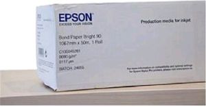 Obrázok pre výrobcu Epson papier Bond Bright 90, 1067mm x 50m