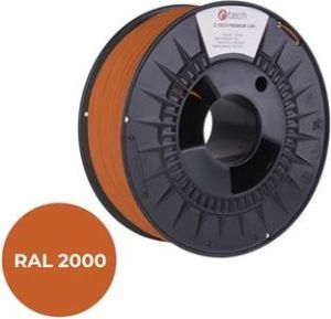 Obrázok pre výrobcu C-TECH tisková struna PREMIUM LINE ( filament ) , ASA, žlutooranžová, RAL2000, 1,75mm, 1kg