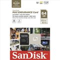 Obrázok pre výrobcu SanDisk MAX ENDURANCE microSDXC 64GB + adaptér