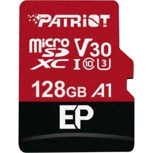 Obrázok pre výrobcu Patriot 128GB microSDXC V30 A1, class 10 U3 100/80MB/s + adapter