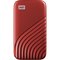 Obrázok pre výrobcu SanDisk WD My Passport SSD externí 500GB , USB-C 3.2 ,1050/1000MB/s R/W PC & Mac ,Red