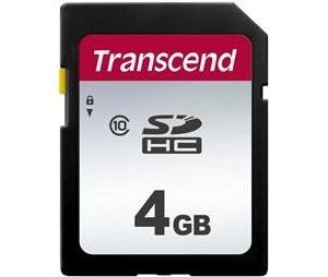 Obrázok pre výrobcu Transcend 4GB SDHC 300S (Class 10) paměťová karta