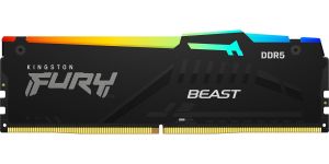 Obrázok pre výrobcu Kingston FURY Beast EXPO /DDR5/16GB/6000MHz/ CL30/1x16GB/RGB/Black