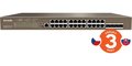 Obrázok pre výrobcu Tenda TEG5328P-24-410W Gigabit L3 PoE Switch 370W, 24x 1Gb/s PoE, 4x SFP, STP, IGMP, VLAN, Rackmount