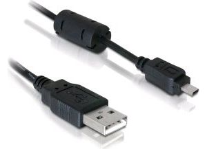Obrázok pre výrobcu Delock kabel USB 2.0 k fotoaparátům Nikon 8pin UC-E6 USB 1,83m
