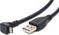 Obrázok pre výrobcu Gembird micro USB kábel 2.0 AM-MBM5P 1.8M, uhol 90 ", čierny