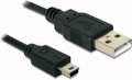 Obrázok pre výrobcu Delock kábel USB mini A samec -> BM5p (canon) 0,7m
