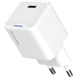 Obrázok pre výrobcu COLORWAY 1x USB-C/ síťová nabíječka/ GaN/ PD/ PPS/ 30W/ Bílá