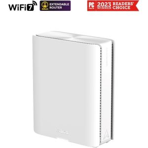 Obrázok pre výrobcu ASUS ZenWifi BQ16 1-pack, WiFi7 Extendable Router, AiMesh, 2x WAN/LAN, 3x LAN, 1x USB 3.0
