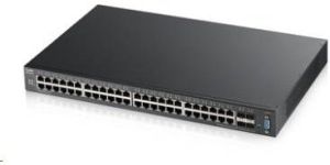 Obrázok pre výrobcu Zyxel XGS2210-52 52-portový gigabitový spravovaný prepínač L2+, 48x gigabitový RJ45, 4x 10GbE SFP+
