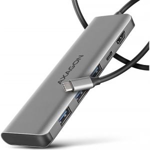 Obrázok pre výrobcu AXAGON multi USB-C 5v1 hub / HMC-5H / USB 3.2 Gen1 / 1x PD 100W / 1xHDMI / 3x USB-A / 100cm