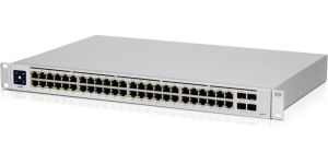 Obrázok pre výrobcu UBNT UniFi Switch USW-48-POE Gen2 - 48x Gbit RJ45, 4x SFP, 32x PoE 802.3af/at