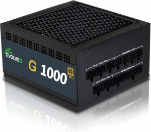 Obrázok pre výrobcu EVOLVEO G1000 PCIe 5.0, zdroj 1000W, ATX 3.0, 80+ GOLD, 90% účinnost, aPFC, 140mm ventilátor, retail