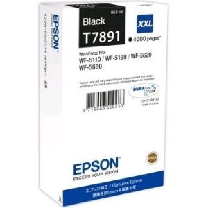 Obrázok pre výrobcu EPSON WorkForce WF-5620,5690,5190,5000 seria black XXL (4.000 strán)