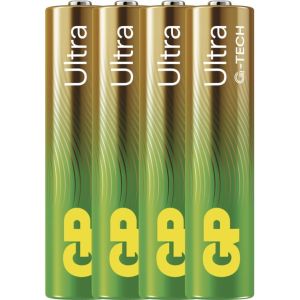Obrázok pre výrobcu GP Alkalická baterie ULTRA AAA (LR03) - 4ks