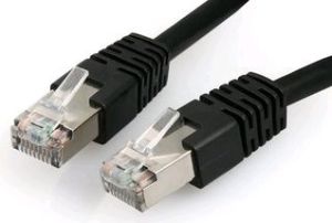 Obrázok pre výrobcu Gembird Patch kábel RJ45 , cat. 6, FTP, 1m, čierný