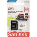 Obrázok pre výrobcu SanDisk MicroSDXC karta 128GB Ultra (100MB/s, Class 10, Android) + adaptér