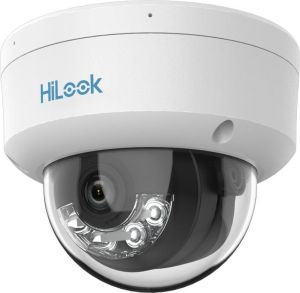 Obrázok pre výrobcu HiLook powered by Hikvision IP kamera IPC-D149HA-LU/ Dome/ 4Mpix/ 2.8mm/ Smart Hybrid Light/ ColorVu/ MD2.0/ IP67/ IK08/ LED30m