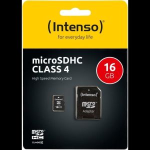 Obrázok pre výrobcu INTENSO Micro SDHC karta 16GB Class4