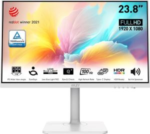 Obrázok pre výrobcu MSI Modern MD2412PW 23,8"/IPS/FHD/ 100Hz/1ms/White/3R