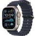 Obrázok pre výrobcu Apple Watch Ultra 2 GPS + Cellular 49mm Natural Titanium Case with Navy Ocean Band