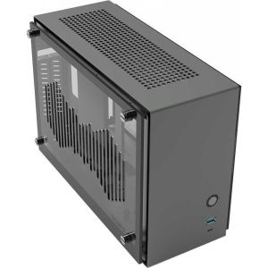 Obrázok pre výrobcu Zalman skříň M2 Mini / mini tower / ITX / 80 mm fan / USB 3.0 / USB 3.1 / riser card / prosklené bočnice / antracitová