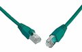 Obrázok pre výrobcu SOLARIX patch kabel CAT5E SFTP PVC 15m zelený snag-proof
