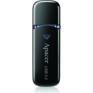 Obrázok pre výrobcu Apacer USB flash disk, 3.0, 32GB, AH355, čierny, AP32GAH355B-1, s krytkou