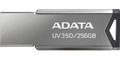 Obrázok pre výrobcu ADATA Flash Disk 256GB UV350, USB 3.2 Dash Drive, tmavě stříbrná textura kov