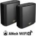 Obrázok pre výrobcu ASUS ZenWiFi XT9 2-pack Wireless AX7800 Tri-band Mesh WiFi 6 System, black