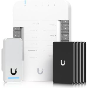 Obrázok pre výrobcu Ubiquiti UniFi Access G2 Starter Kit - Sada, 1x rozbočovač, 1x čtečka G2, 10x přístupová karta